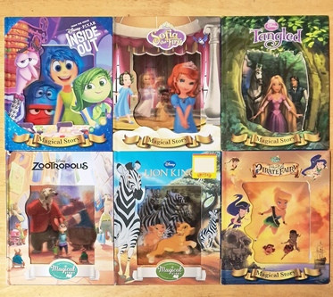 Disney, Nickelodeon, Disney Pixar (14 Book Collection)