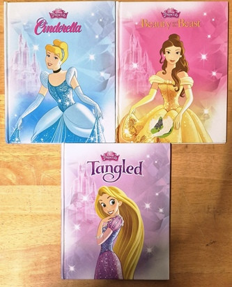 Disney Princess: Read-Along Story (3 Book Collection)