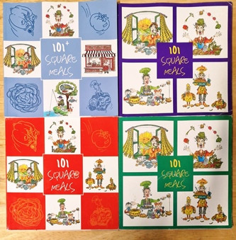 101 Square Meals (4 Book Collection)