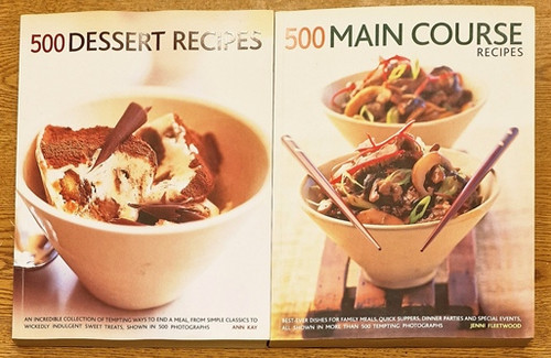 500 Recipes (2 Book Collection)