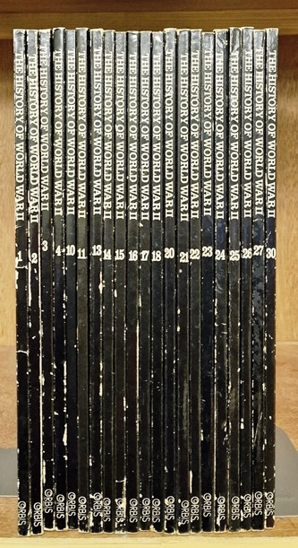 The History of World War II: An Orbis Publication (21 Incomplete Book Collection)