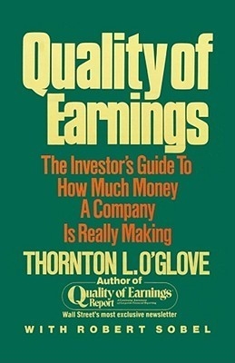Thornton L. O'glove / Quality of Earnings (Large Paperback)