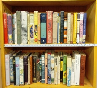 1 Meter of Antiquarian books with Dust Jackets Met 19