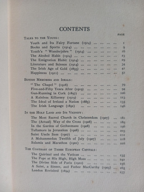 William O'Brien - Irish Fireside Hours - HB 1928