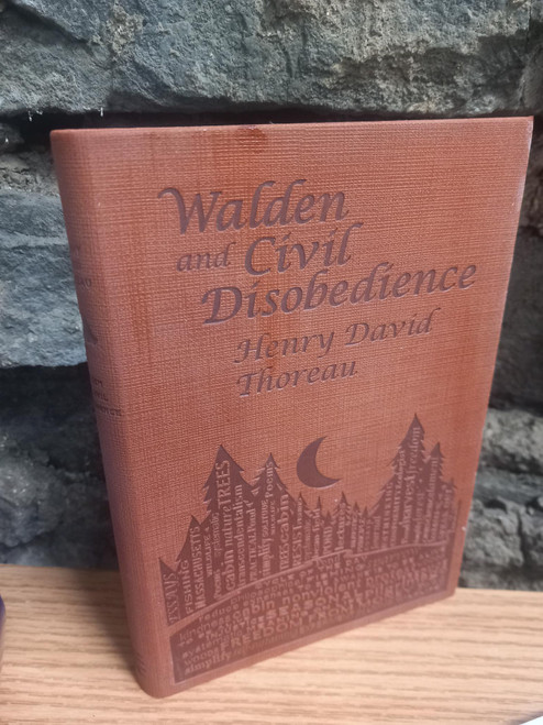 Henry David Thoreau - Walden and Civil Disobedience - Word Cloud Classics
