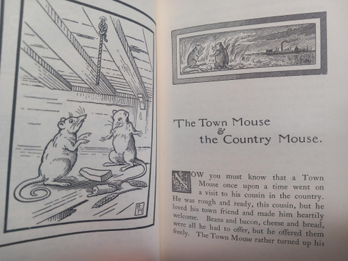 Joseph Jacobs ( Editor) - The Fables of Aesop - Illustrated by Richard Heighway - PB 1987 ( Originally 1894