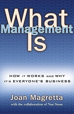 Joan Magretta / What Management Is (Hardback)