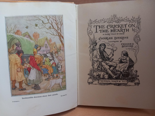 Charles Dickens - The Cricket on the Hearth - HB - Illustrated 1969