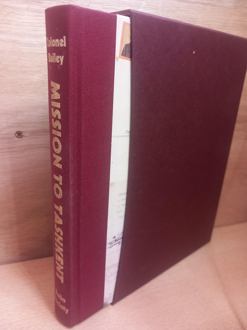 F.M Bailey - Mission to Tashkent - HB Slipcased Folio Society Edition