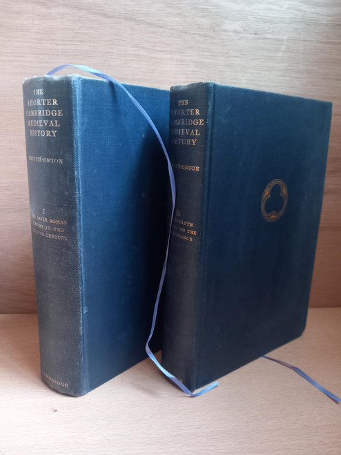 C.W Previté-Orton - The Shoter Cambridge Medieval History - 2 Volume HB Set -Reprints