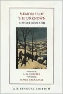 Rutgers Kopland / Memories of the Unknown (Hardback)