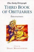 Hugh Massingberd / The " Daily Telegraph" Book of Obituaries: Entertainers (Hardback)