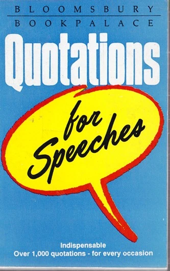 Quotations for Speeches (Vintage Paperback)