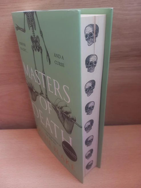 Olivie Blake - Masters of Death - HB - Deluxe Waterstones Edition - 2023