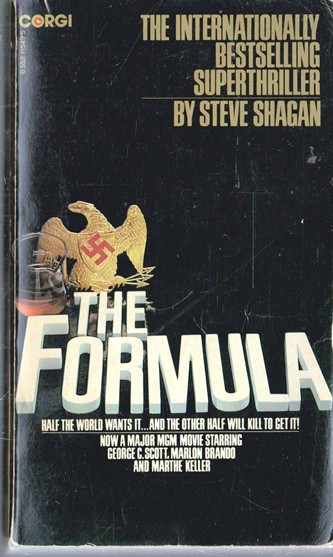 Steve Shagan / The Formula (Vintage Paperback)