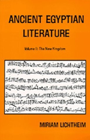 Miriam Lichtheim / Ancient Egyptian Literature (Large Paperback)