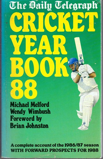 Michael Melford / Cricket Yearbook 1988 (Large Paperback)