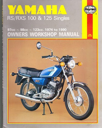 Haynes Manual: Yamaha RS/RXS 100 & 125 Singles: Owners Workshop Manual