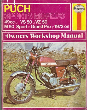 Haynes Manual: Puch Sports Mopeds: Owners Workshop Manual