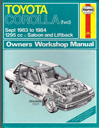 Haynes Manual: Toyota Corolla (fwd): Owners Workshop Manual