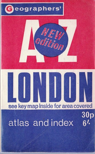 Geographer / A to Z Atlas of London (Vintage Paperback)