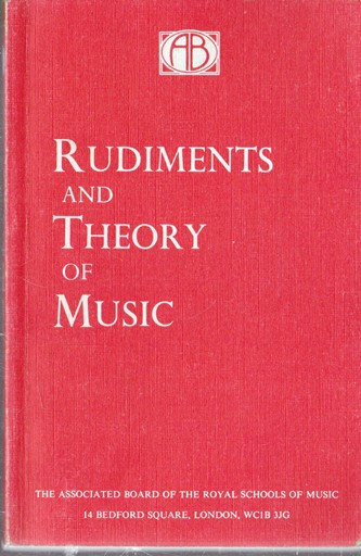 Royal School of Music / Rudiments and Theory of Music (Vintage Paperback)