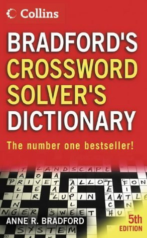 Anne R. Bradford / Collins Bradford's Crossword Solver's Dictionary (Large Paperback)