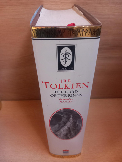 J.R.R Tolkien - The Lord of the Rings - 1 Volume HB TRILOGY, Illustrated by Alan Lee - UK HB 1991