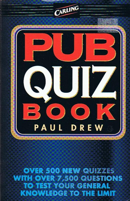 Paul Drew / Pub Quiz Book (Large Paperback)