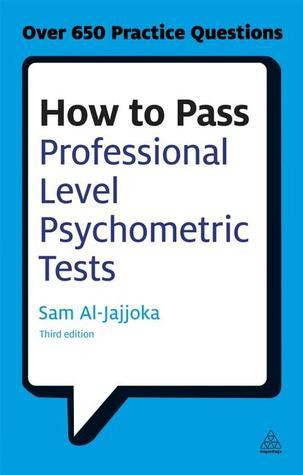 Sam Al-Jajjoka / How to Pass Professional Level Psychometric Tests (Large Paperback)