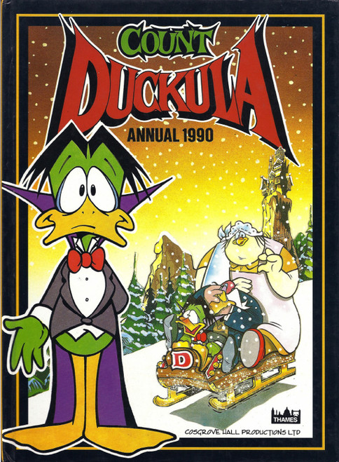 Count Duckula Annual 1990 (Children's Coffee Table book)