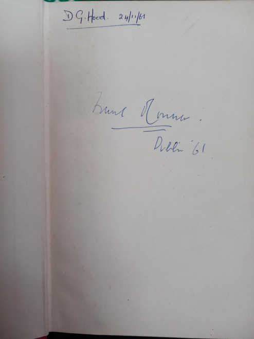 Frank O'Connor - An Only Child - HB - SIGNED