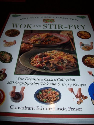 Linda Fraser / Step by Step Wok and Stir Fry (Coffee Table Book)