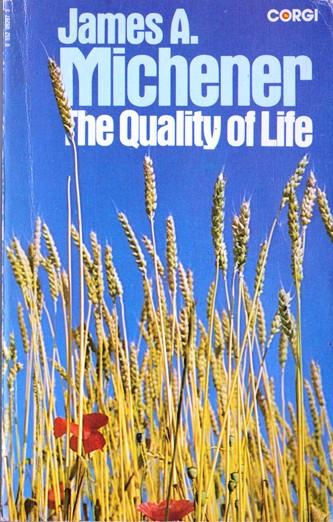 James A. Michener / The Quality of Life (Vintage Paperback)