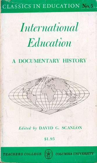David G. Scanlon / International Education (Vintage Paperback)