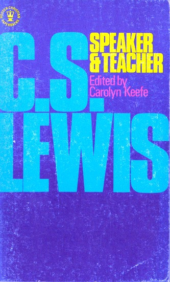 C. S. Lewis / Speaker & Teacher (Vintage Paperback)