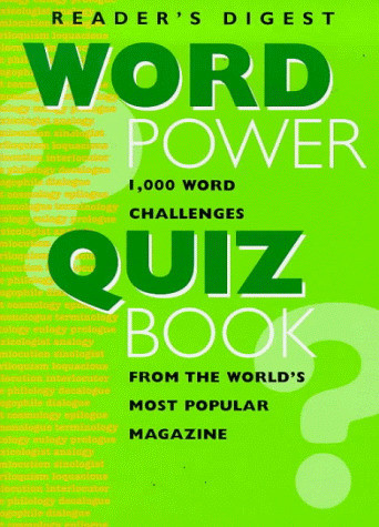 Reader's Digest Association / Word Power Quiz Book