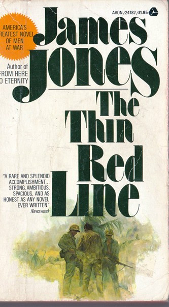 James Jones / The Thin Red Line (Vintage Paperback)