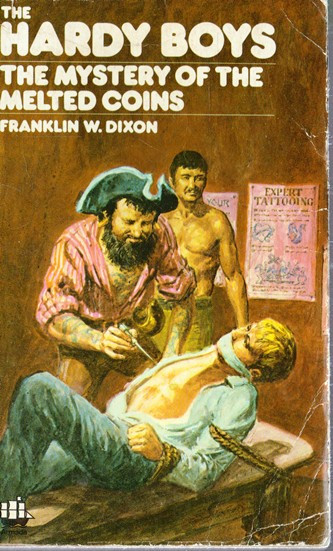 Franklin W. Dixon / The Hardy Boys: The mystery of the melted coins (Vintage Paperback)