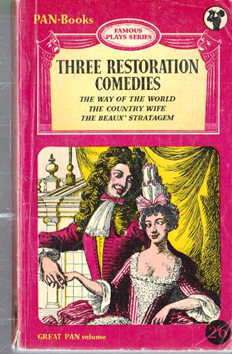 Norman Marshall / Three Restoration Comedies (Vintage Paperback)