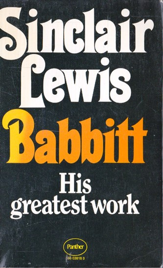 Sinclair Lewis / Babbitt (Vintage Paperback)