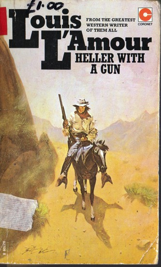 Louis L'Amour / Heller with a Gun (Vintage Paperback)