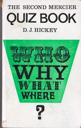 D. J. Hickey / The Second Mercier Quiz Book (Vintage Paperback)