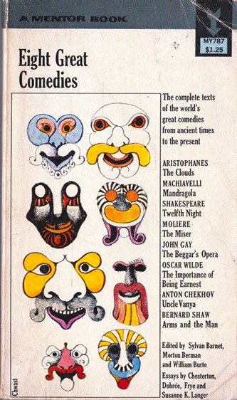Sylvan Barnet / Eight Great Comedies (Vintage Paperback)