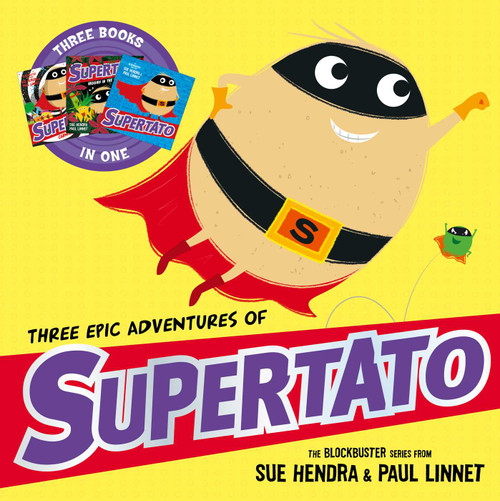 Sue Hendra / Three Epic Adventures of Supertato (Children's Picture Book)