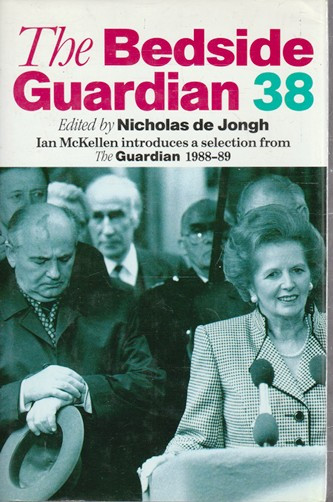 Nicholas de Jongh / The Bedside Guardian 38  (Hardback)
