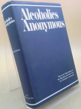 Alcoholics Anonymous  - HB  3rd Edition 1976  - 56th Printing 1996 - Addiction 12 steps - Classic