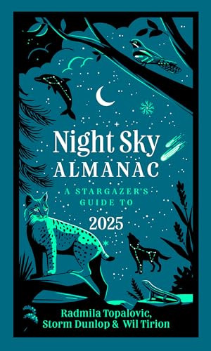 Wil Tirion / Night Sky Almanac 2025 (Hardback)