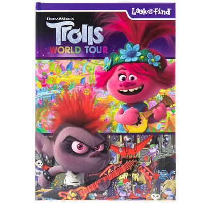 Phoenix International Publications / DreamWorks Trolls World Tour Poppy, Branch, and More! - Look and Find Activity Book - PI Kids (Children's Coffee Table book)