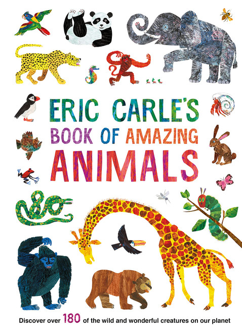 Eric Carle / Book of Amazing Animals (Children's Coffee Table book)